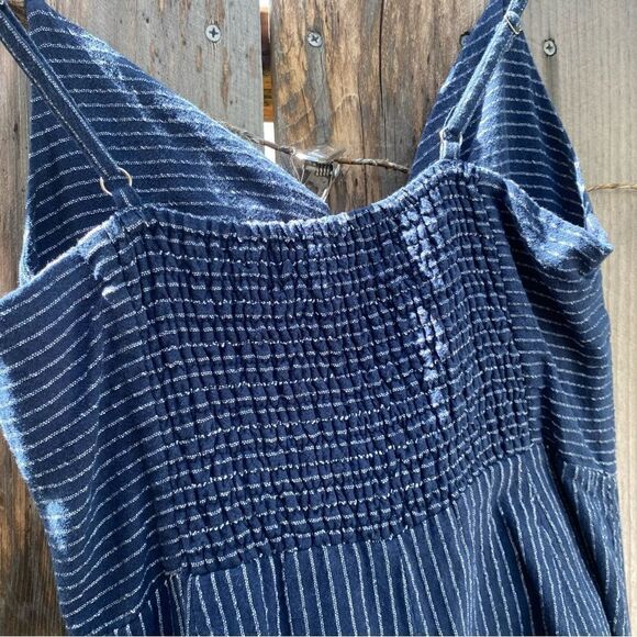 MINKPINK Lover navy striped Jumpsuit size small - Picture 7 of 14